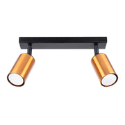 Lampada moderna a tubo in acciaio Winx Bittersweet Shimmer FI6/10 2x10W LED