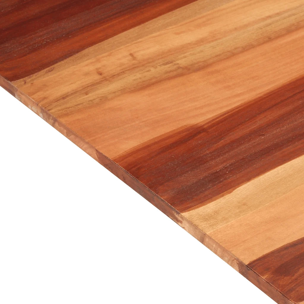 Piano Tavolo in Legno Massello di Acacia 15-16 mm 60x140 cm