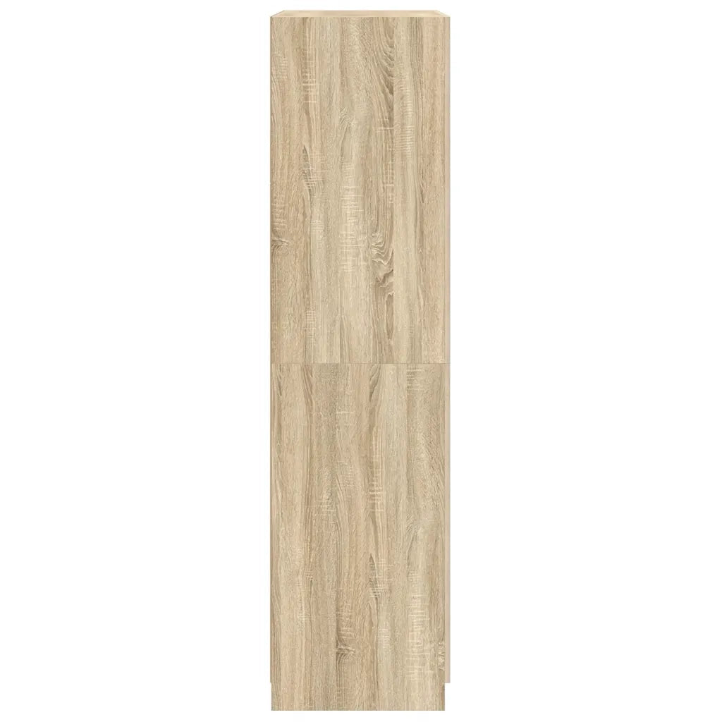 Armadio Rovere Sonoma 90x52x200 cm in Legno Multistrato
