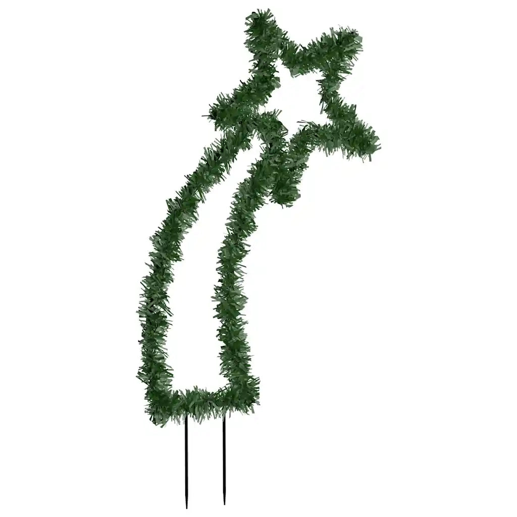 Luce Decorativa Natale con Picchetti Stella Cadente 115LED 89cm CFW3674405