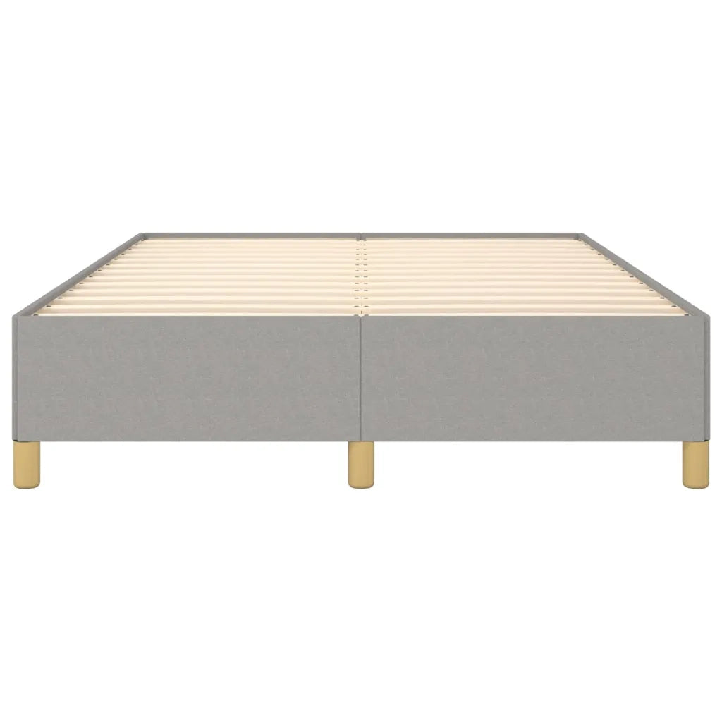 Giroletto senza Materasso Grigio Chiaro 140x190 cm Tessuto 347157