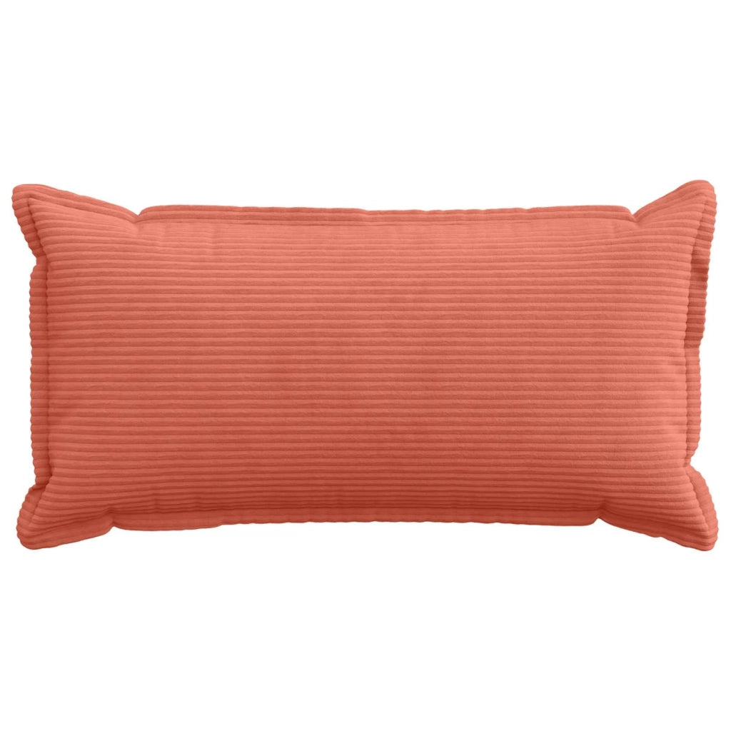 Federa 2 pz HOUTEN Rosso Arancio 40 x 80 cm corduroy 918178
