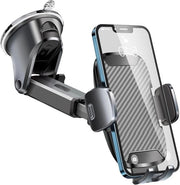 Sostegno per telefono cellulare in auto con grande potenza di aspirazione e rotazione 360 gradi - Universale per modelli iPhone