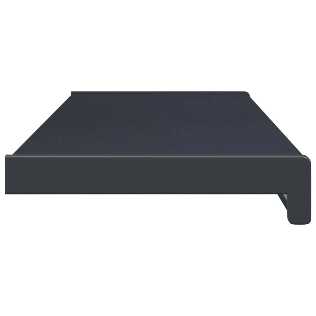 Soglia della Finestra Antracite con Venature del Legno PVC
