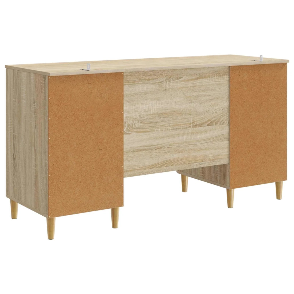 Scrivania Rovere Sonoma 142,5 x 50 x 75 cm Legno ingegnerizzato