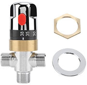 Douchekraan Termostatica a Vapore - Maniglia in Ottone - Dimensioni 7x4,8x13 cm - Termostatica per Doccia