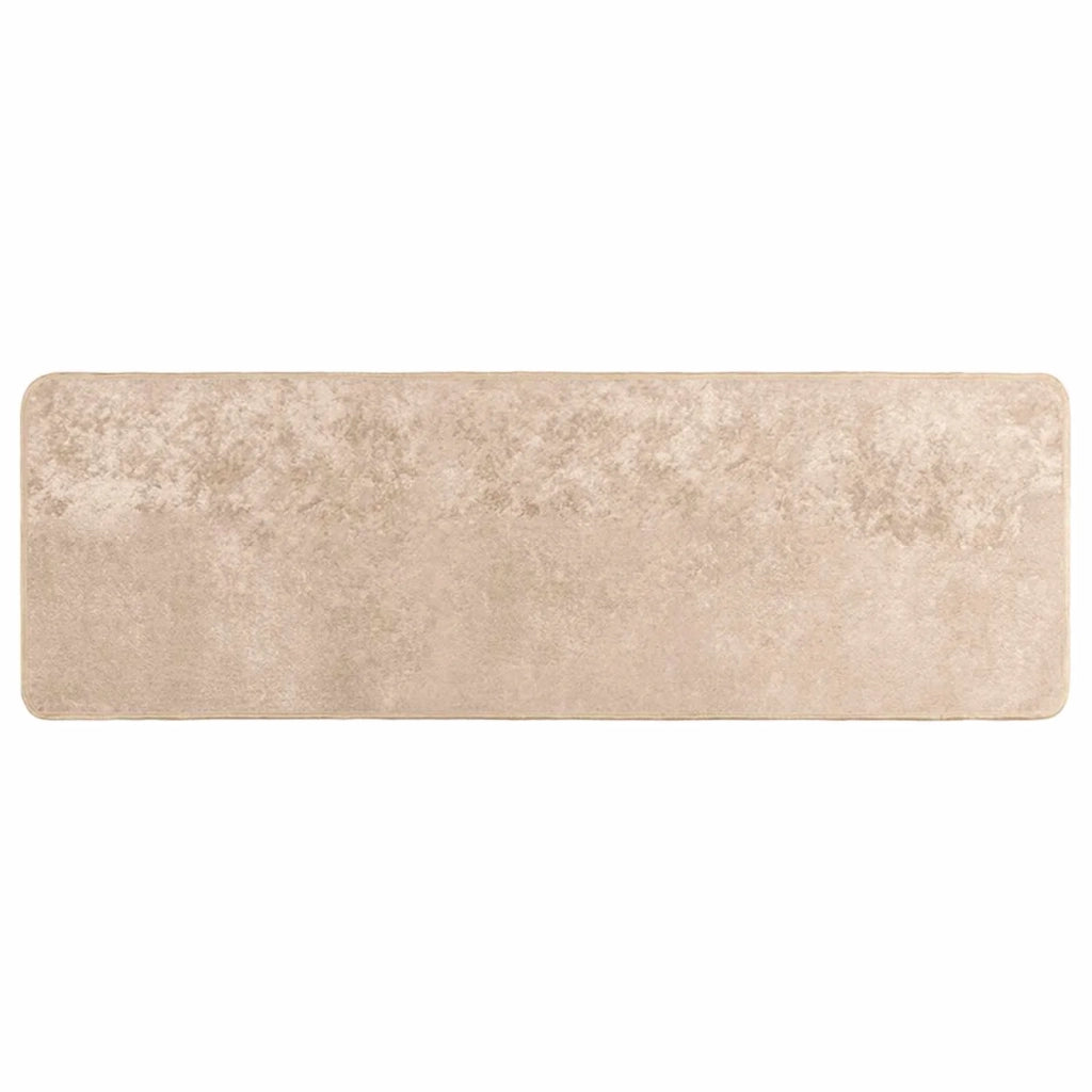 Runner Tappeto MARSA Beige 50 x 150 cm Poliestere e PVC 42023074