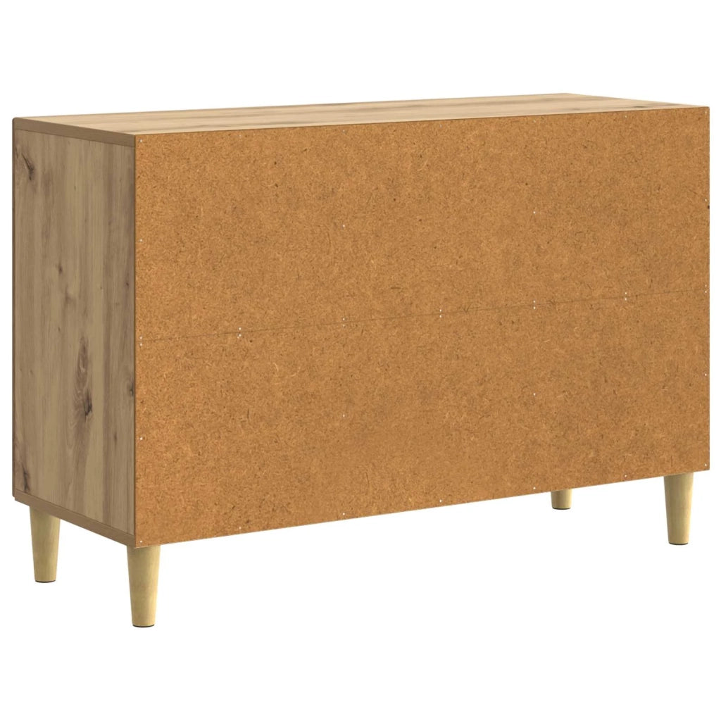 Credenza con cassetto Rovere Artigianale 89 x 34,5 x 60 cm 894664