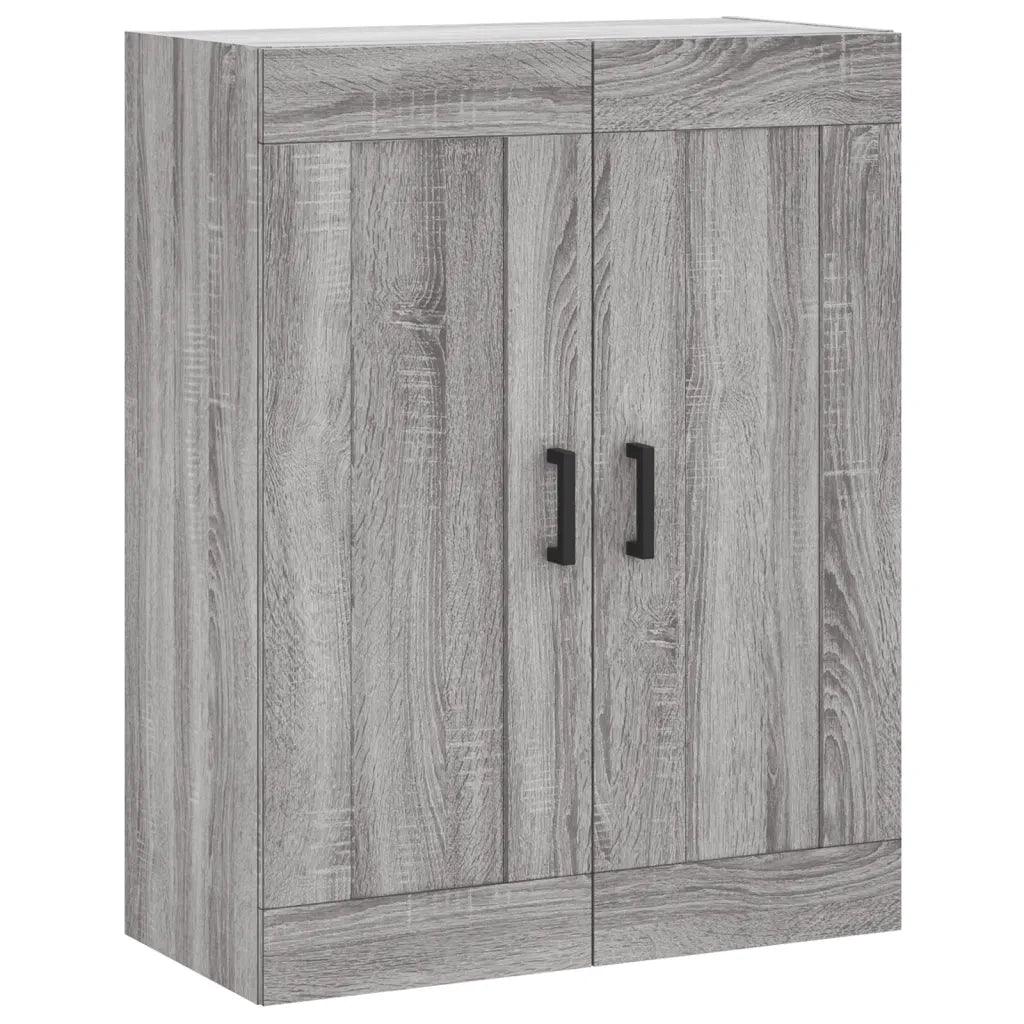 Credenza-Buffet-Armadio da cucina Grigio Sonoma 69,5x34x180 cm in Legno Multistrato 688221