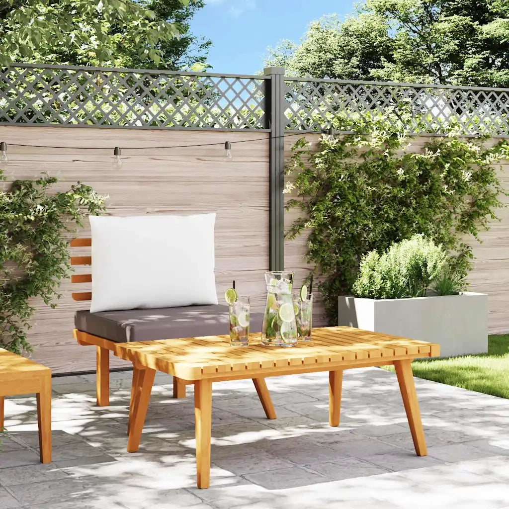 Salotto da Giardino-Set Divani da Giardino 2 pz con Cuscini in Massello di Acacia 421518