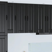 Pannello lavastoviglie Lucca Nero 30 x 31 x 80 cm 885007
