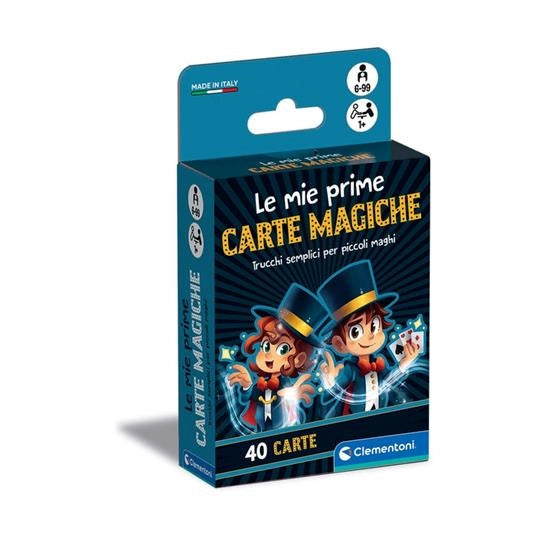 Le mie prime carte magiche, Mazzo di 40 carte per trucchi magici, 1+ giocatori, 6-99 anni