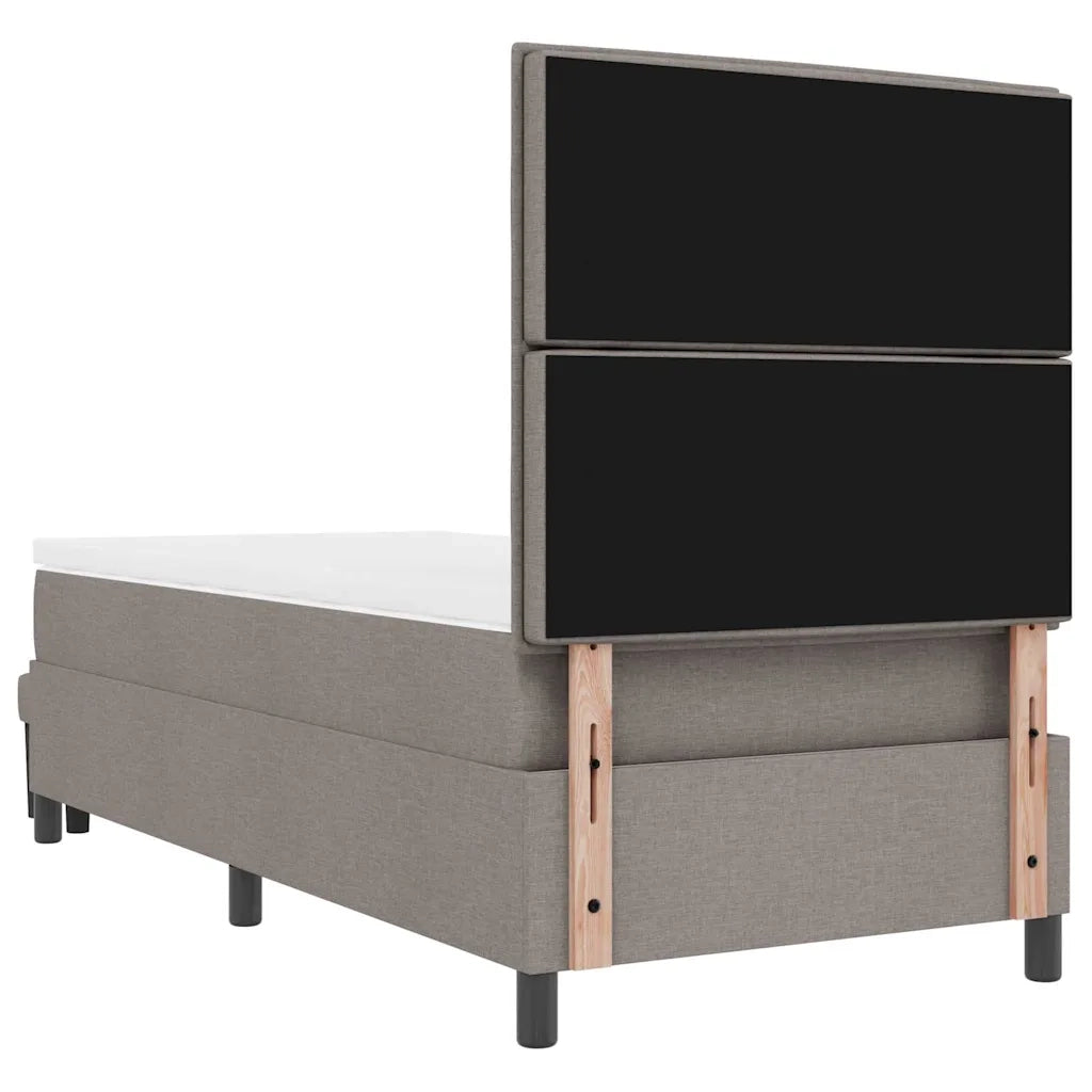 Letto a molle con testiera Talpa 100 x 200 cm Tessuto 3343971