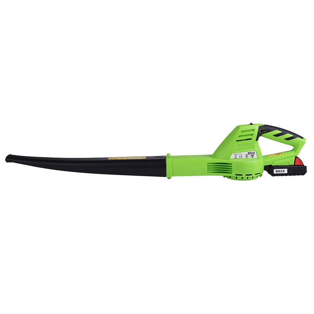 Soffiatore Elettrico con Batteria Litio 20V 2ah Ricaricabile per Foglie Giardino