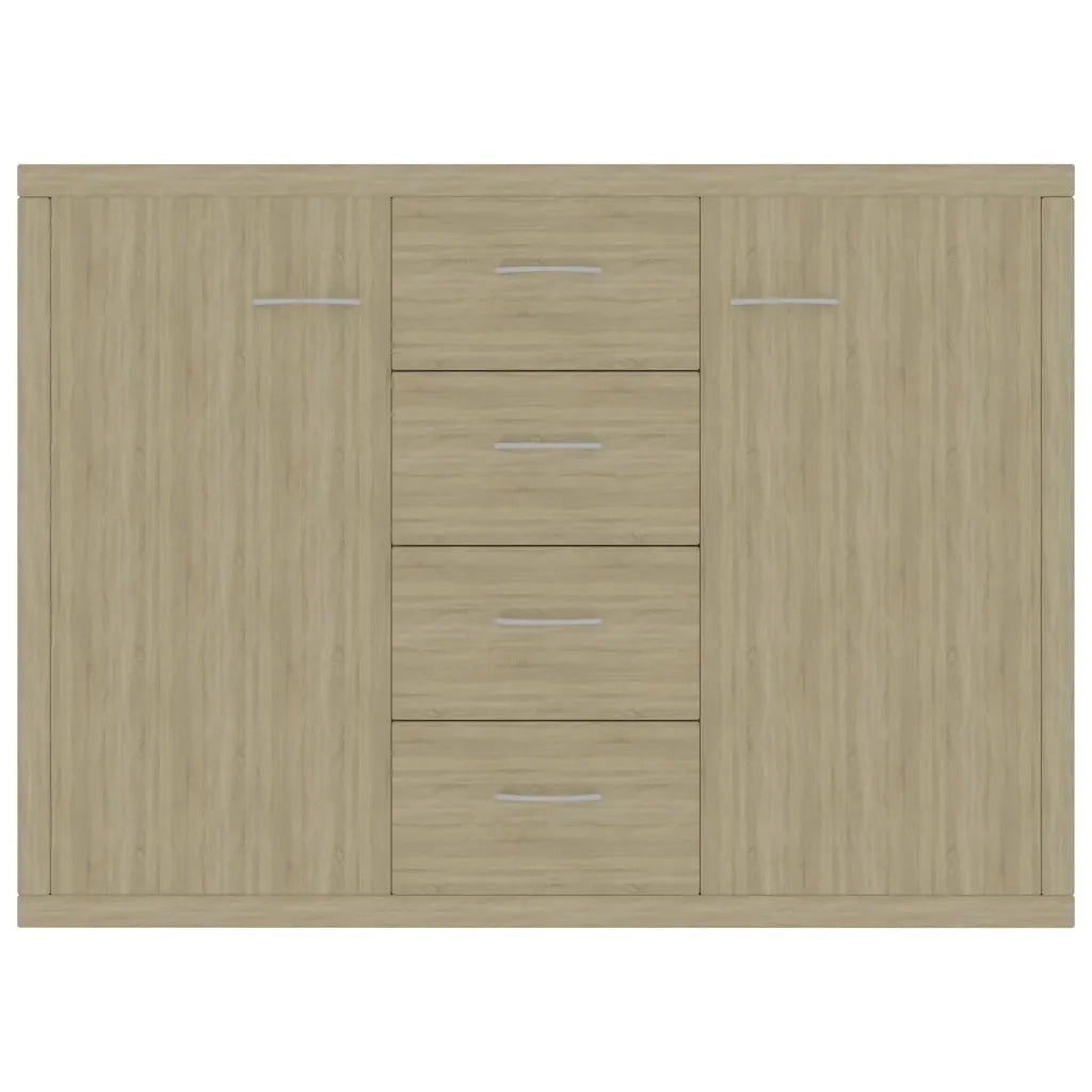 Credenza Rovere Sonoma 88x30x65 cm in Truciolato cod mxl 12574
