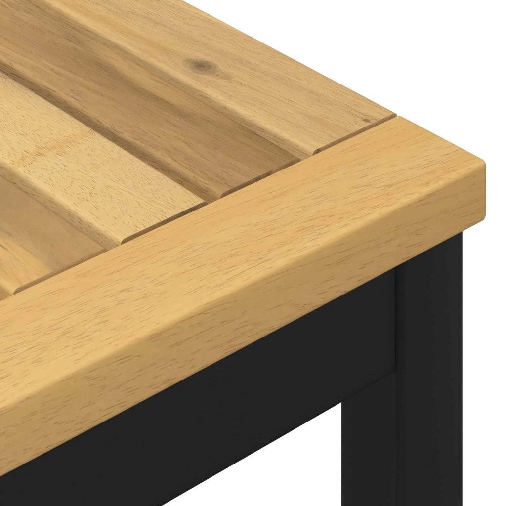 Tavolino da salotto Bianco e Nero 50 x 100,5 x 45 cm 901740