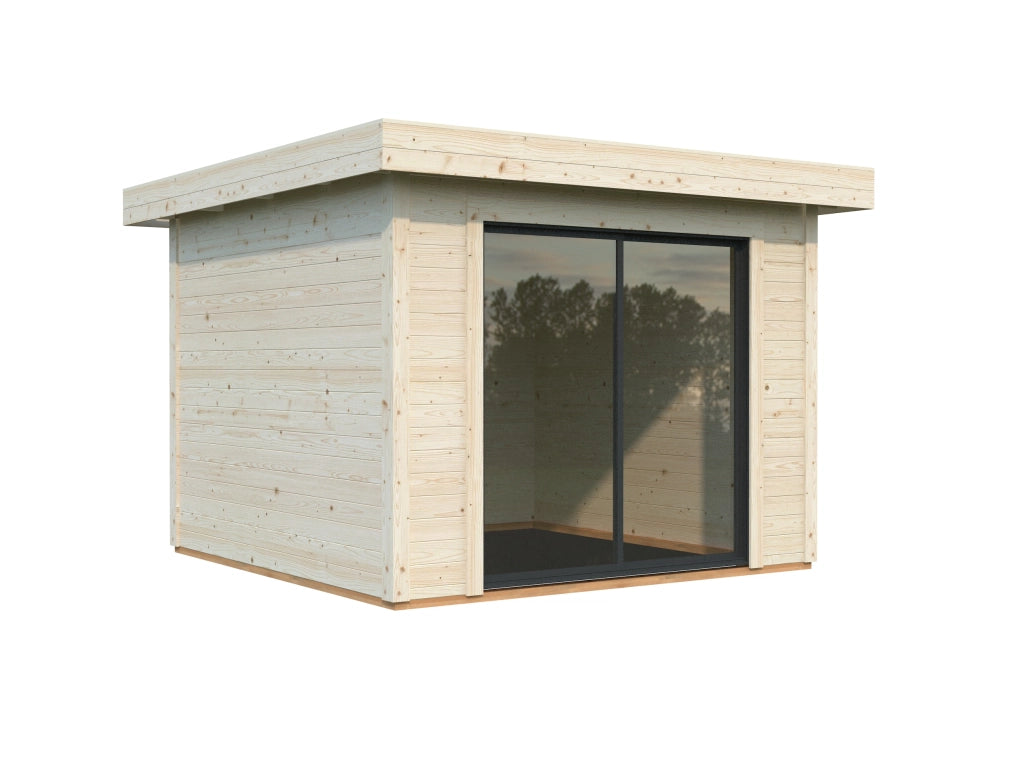 Casetta in legno non trattato Lydia A 285X291