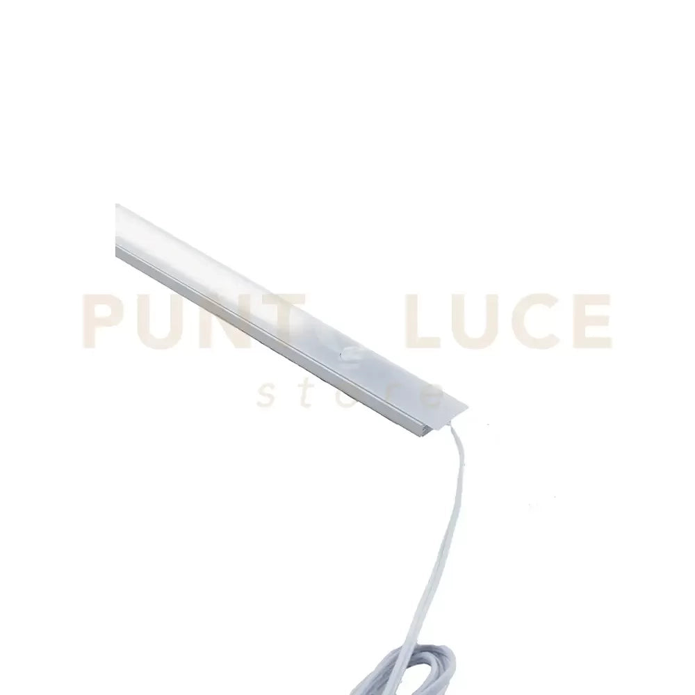 BARRA LED AD INCASSO LINE DC12V ARGENTO IN ALLUMINIO E POLICARBONATO 19 5W 1030LM 4000K CON SENSORE
