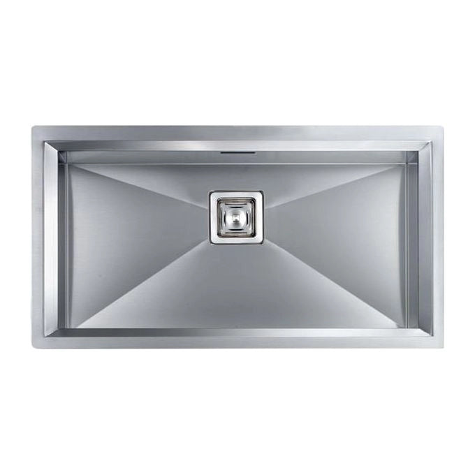 CM glamour 86 x 45 Lavello ad incasso Rettangolare Acciaio inossidabile
