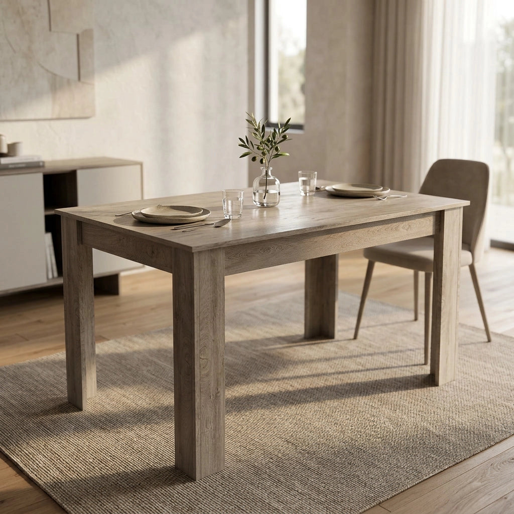 Tavolo da Pranzo in Legno Composito cm 140x80 - HENRY