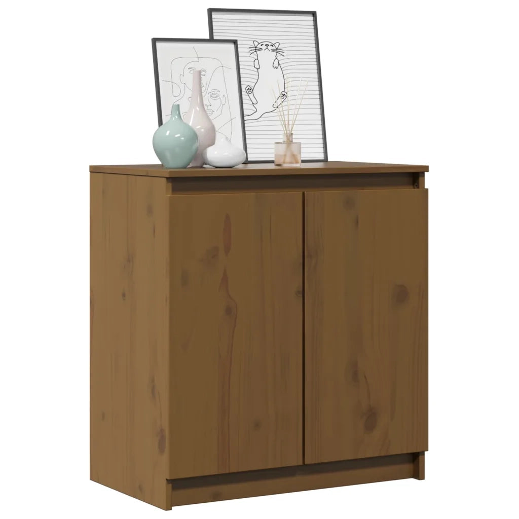 Armadietto ambra 60x36x65 cm in Legno Massello di Pino 808101