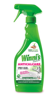 WINNI'S NATUREL SPRAY ANTICALCARE SU ACCIAIO INOX E CERAMICA 500 ML