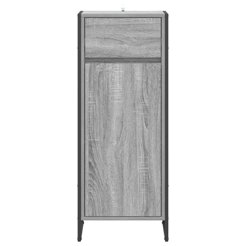 Mobile da Bagno con cassetto Grigio Sonoma 40 x 30 x 100 cm