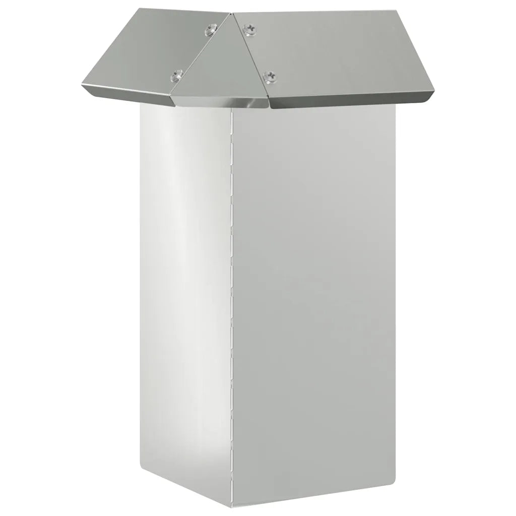 Recinto per lumache 4 pcs Argento 13,5 x 13,5 x 25 cm 874870