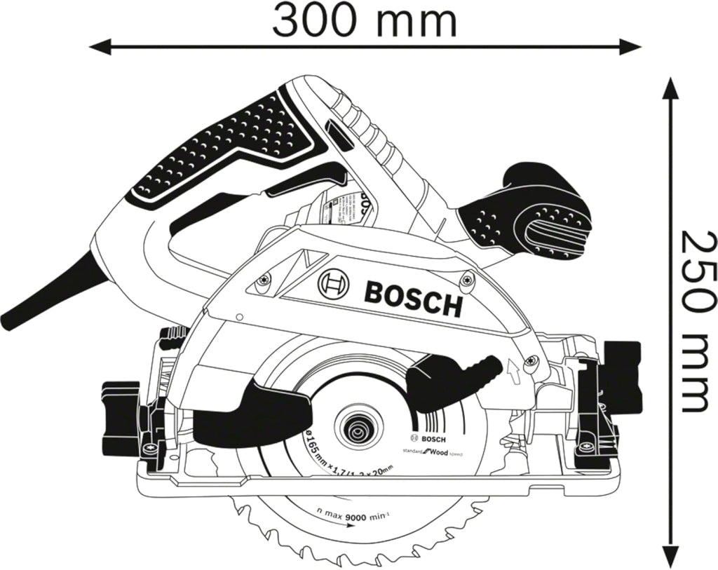 BOSCH GKS 55+ GCE (FSN 1400, L) GKS 55+ GCE HAN