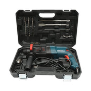 Martello tassellatore (rotopercussore) – 800 W Energia d’impatto: 3 Joule Mandrino: SDS Plus Diametro massimo foratura: 26 mm Breckner Germany