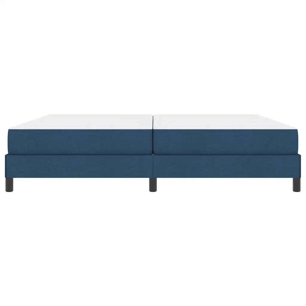 Letto a molle con materasso Blu 200 x 200 cm Tessuto 3398520