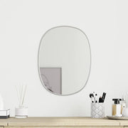 Specchio da Parete Argento 40x30 cm 348210