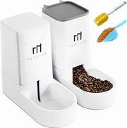Automatico Ricambi Cibo per Cani e Gatti 3,8L - Distributore di Acqua per Piccoli Cani e Puppi.