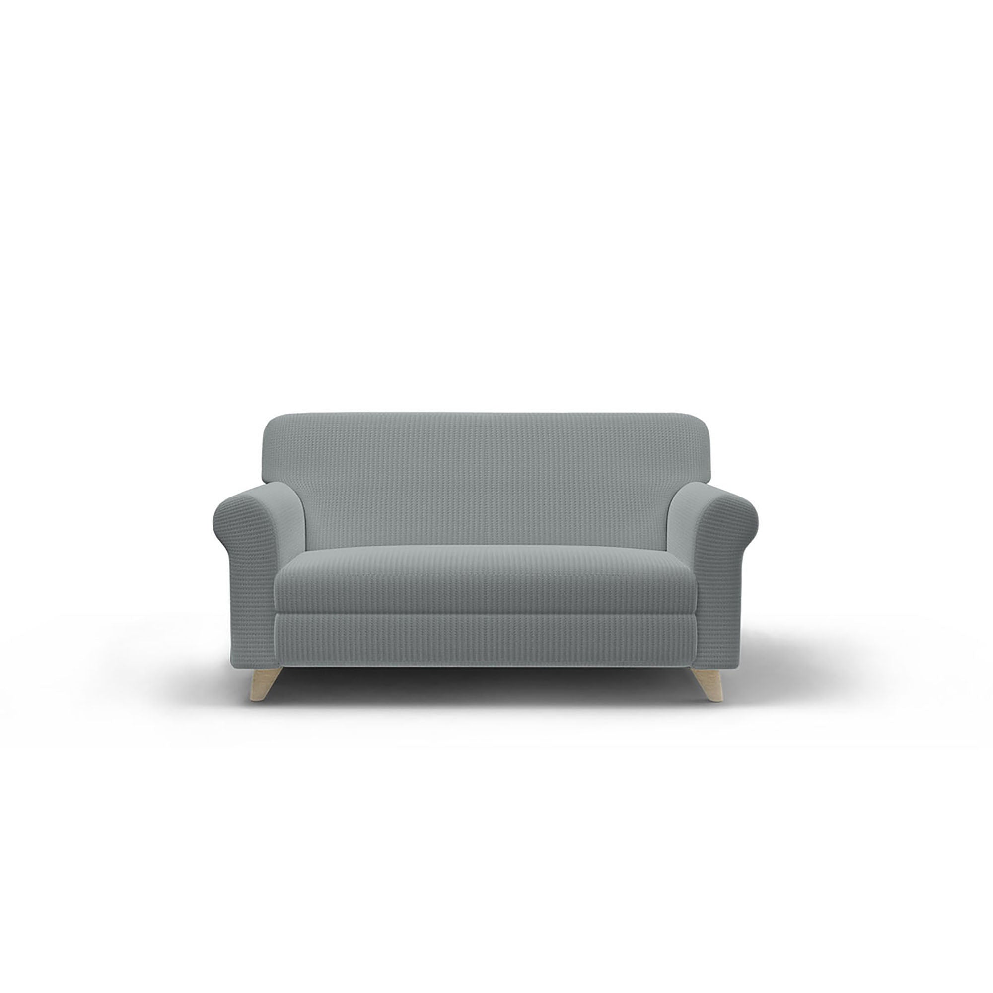 Copridivano Elasticizzato 1 Posto in Poliestere Iris Grigio Chiaro