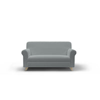 Copridivano Elasticizzato 3 Posti in Poliestere Iris Grigio Chiaro