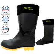 Stivale pvc n 36 con imbottitura termica esttraibile