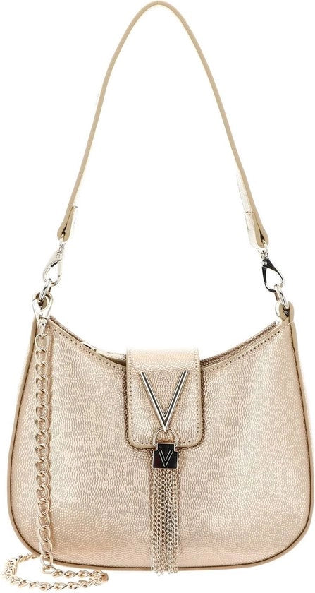 Borsa a Spalla Divina in Oro con Colorazione Gialla