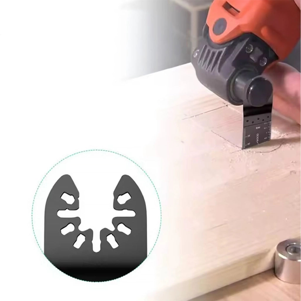 Set di Lame HCS Multiuso Rosfix MultiSaw 20 – Alta Qualità, Compatibile con Multitool Bosch, Makita, Fein