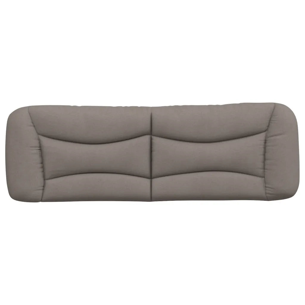 Cuscino Testiera Hvar Tortora 160 cm in Tessuto CFW5281584