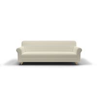 Copridivano Elasticizzato 2 Posti in Poliestere Leslie Panna