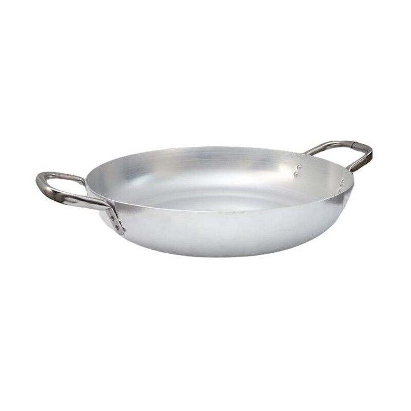 HORECA HOME TEGAME BOMBATO IN ALLUMINIO CON 2 MANICI 38 CM