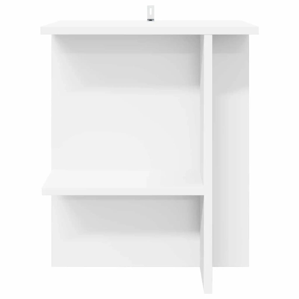 Tavolino da salotto Bianco 40 x 30 x 49 cm Legno ingegnerizzato 8001063