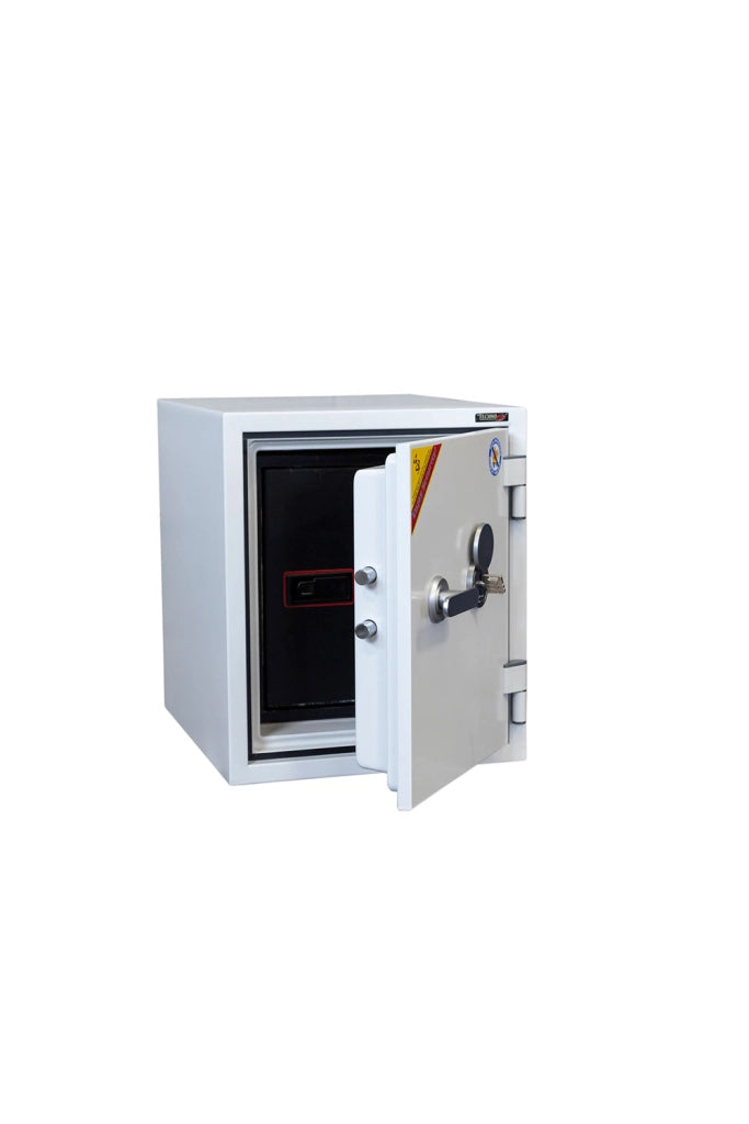 Armadio Ignifugo a Chiave per Supporti Magnetici Resistenza 60 Technomax - 522X404X440Mm