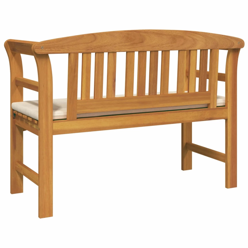 Panchina Rosa con cuscino Naturale 114 x 46 x 82,5 cm