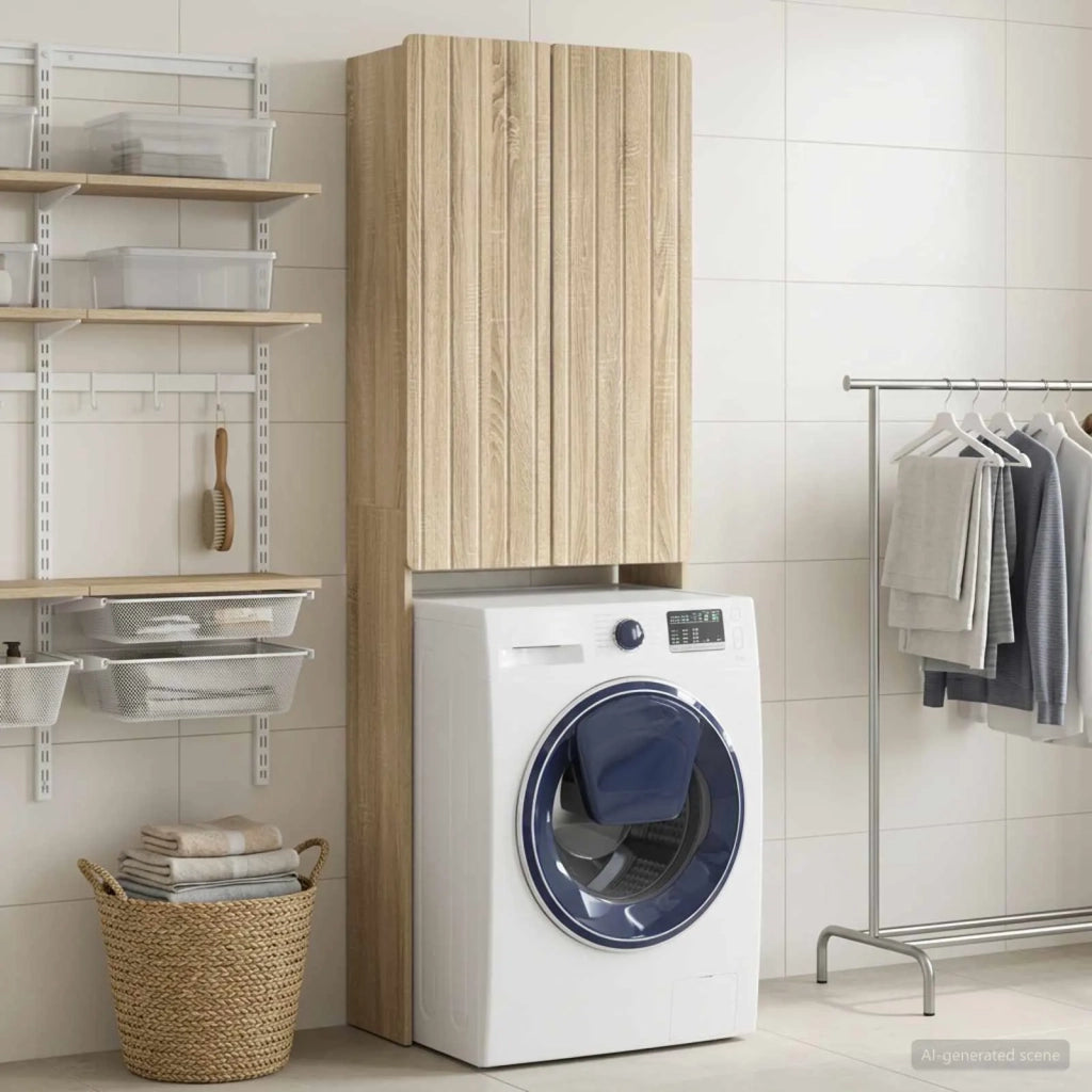 Mobile Bagno ZWOLLE Rovere Sonoma 66 x 25,5 x 190 cm 896477