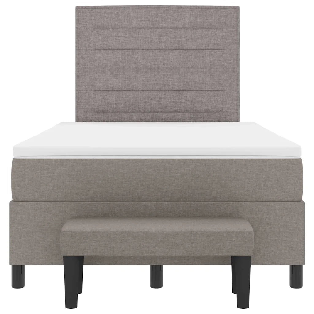 Letto a molle con testiera Talpa 120 x 200 cm Tessuto 3343985
