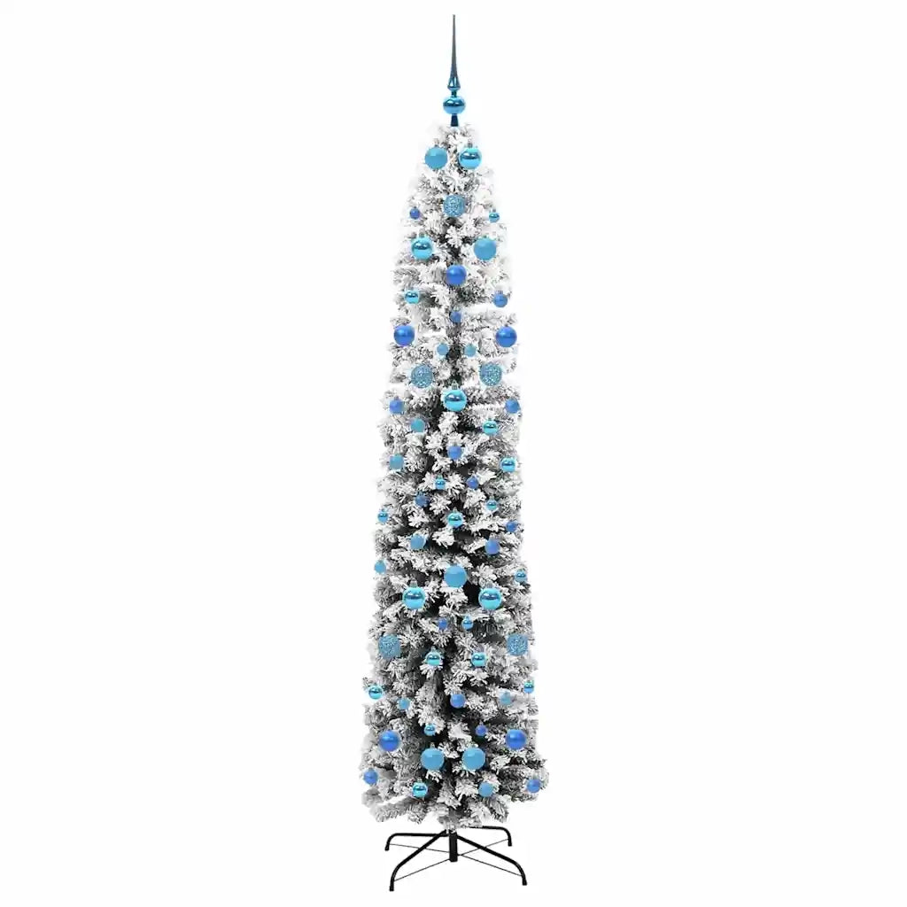 Albero di Natale | Decorazioni natalizie artificiale con 300 LED Verde 210 cm