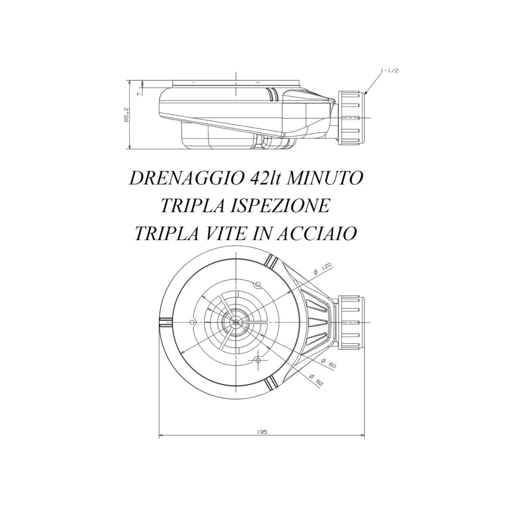 Piatto doccia in marmo resina sabbia pietra cemento grid, misura 80x120