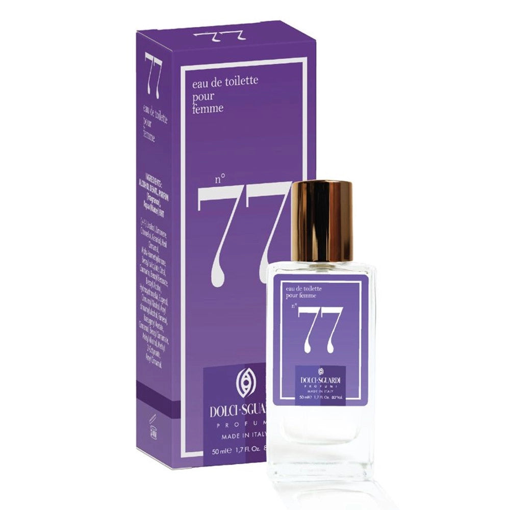 Trade Shop - Profumo Corpo Eau De Toilette Da Donna N°77 Da 50ml Fragranza Sensuale Avvolgente 006066 -
