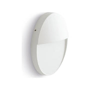 Applique Segnapasso In Alluminio Bianco Led 6W 452 Lm 3000K Grande Geo Round